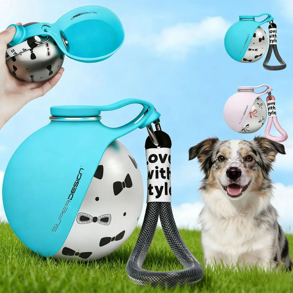 Portable Dog Water Bottle – Foldable Leak Proof Water Dispenser
