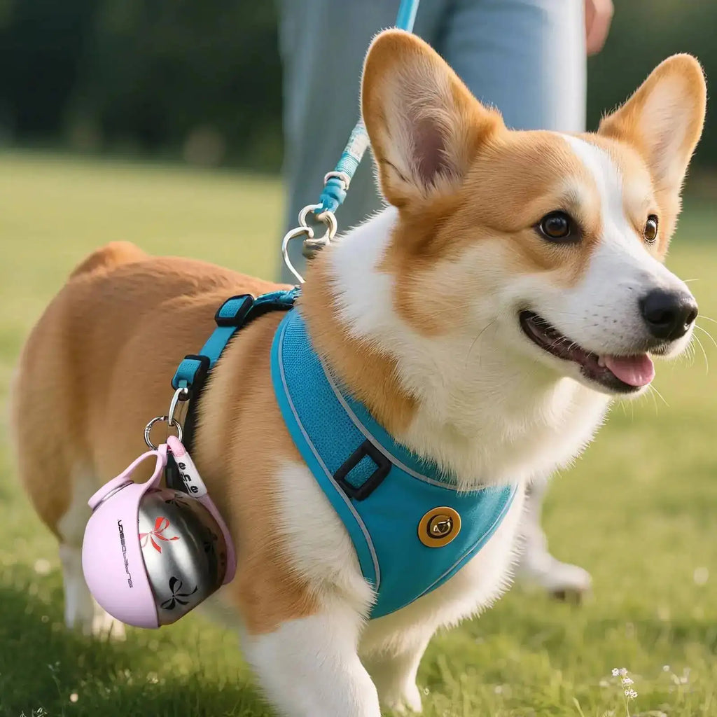 Portable Dog Water Bottle – Foldable Leak Proof Water Dispenser